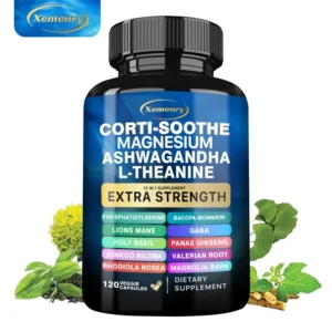 Corti-Soothe Cortisol Supplement with Magnesium, Ashwagandha, L-Theanine